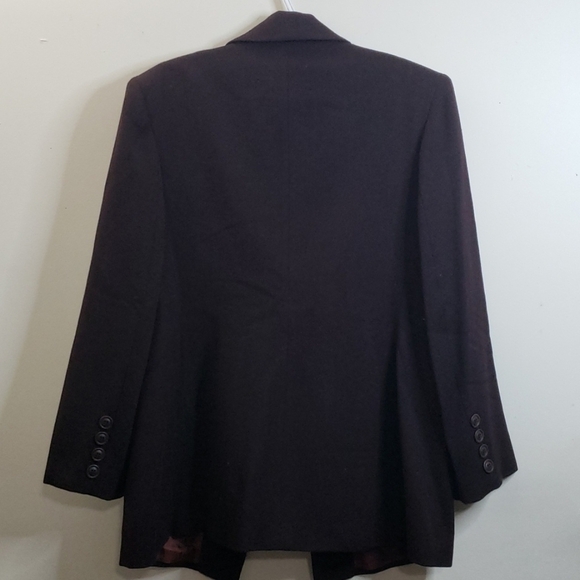 Bogato International 100% Wool Suit & Skirt L - Picture 5 of 15